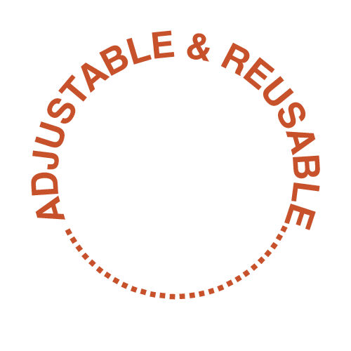 Bullet Fence is adjustable and reusable