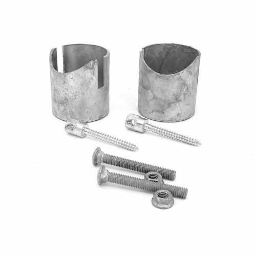 Illustration of a Wood brace Kit, N brace variant, after install. 