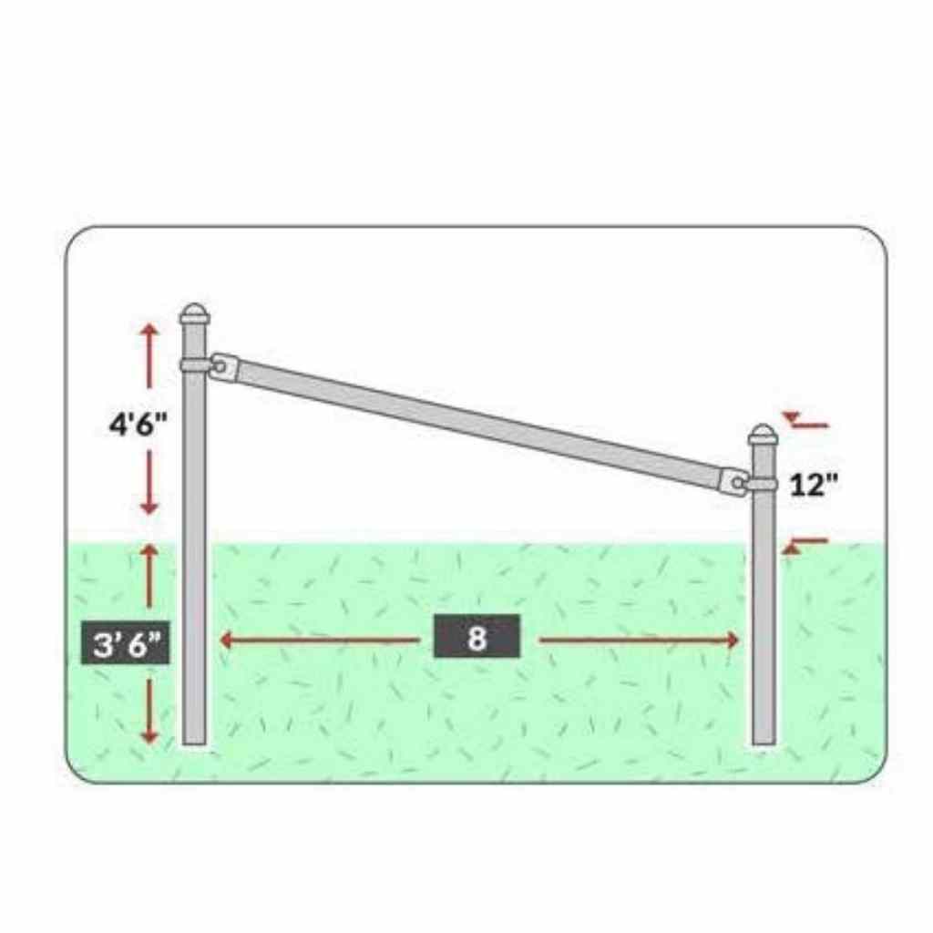 Specs for installing Bullet Fence System&#39;s N brace fence kit with pipe posts and rails.  If you are looking for an efficient and affordable solution for building a kicker brace, explore the no-weld pipe fence brace kits at bulletfence.com