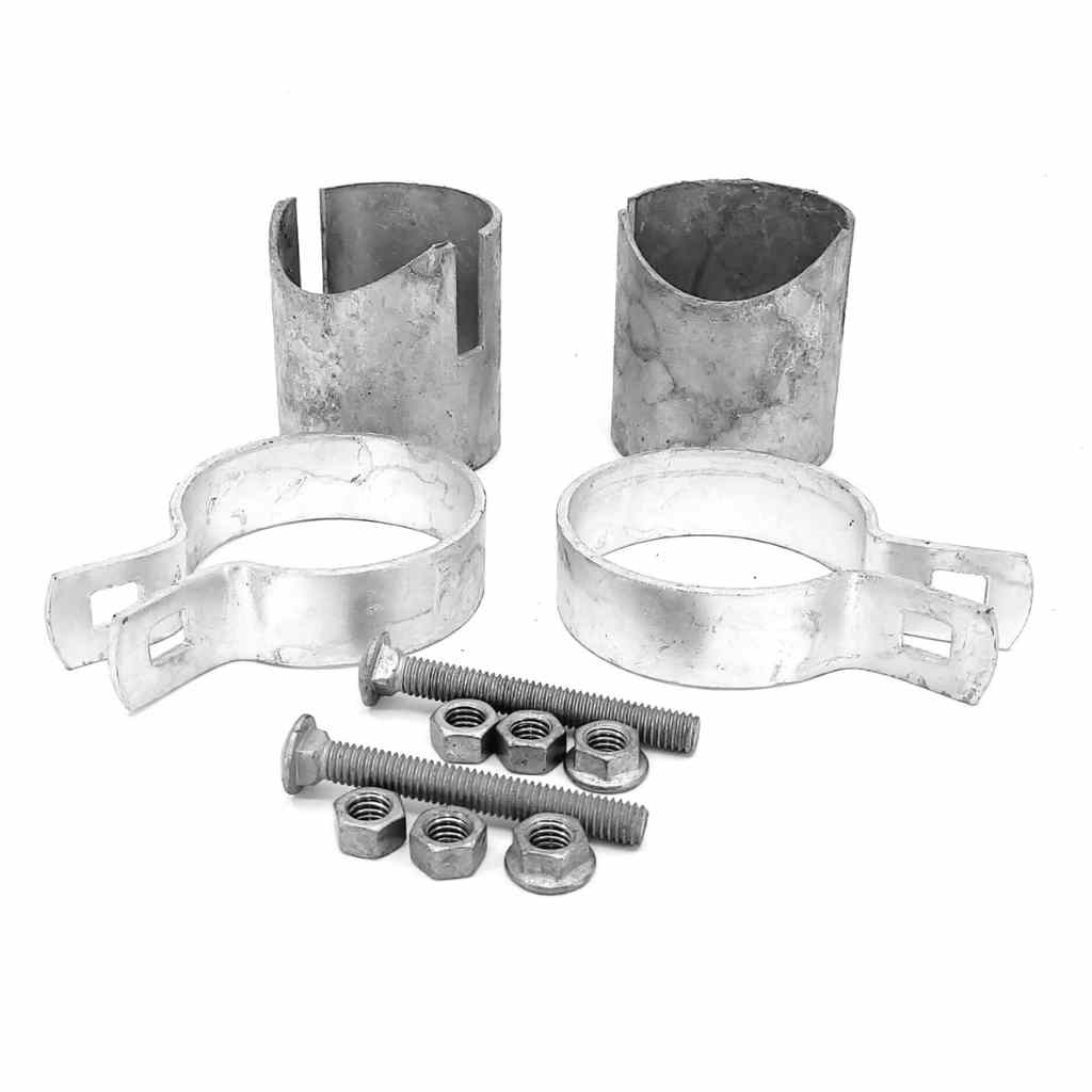 Illustration of Bullet Fence System's N Brace kit. Are you looking to build an angled fence brace? This N brace fence kit makes installing fence simple with no specialized tools or welding required! 