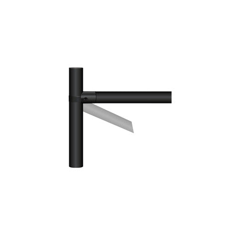 Bullet Fence System's Estate Corner Rail Fence Kit 