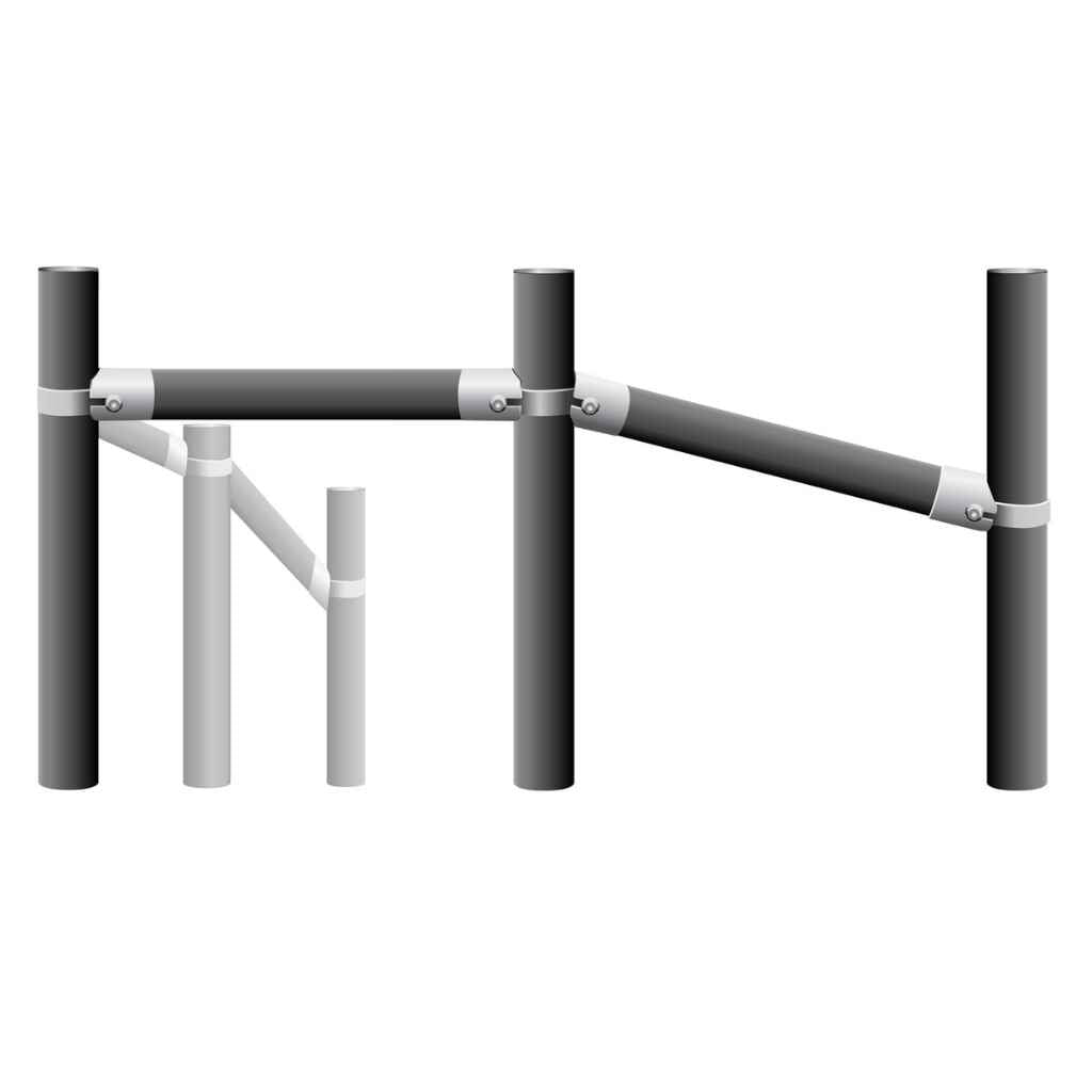 Bullet Fence System Corner HN Brace Kit